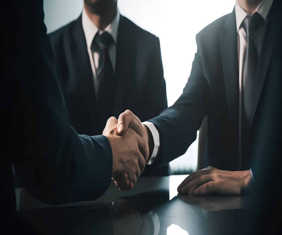 金融行业合作伙伴握手照片 (1)(1)