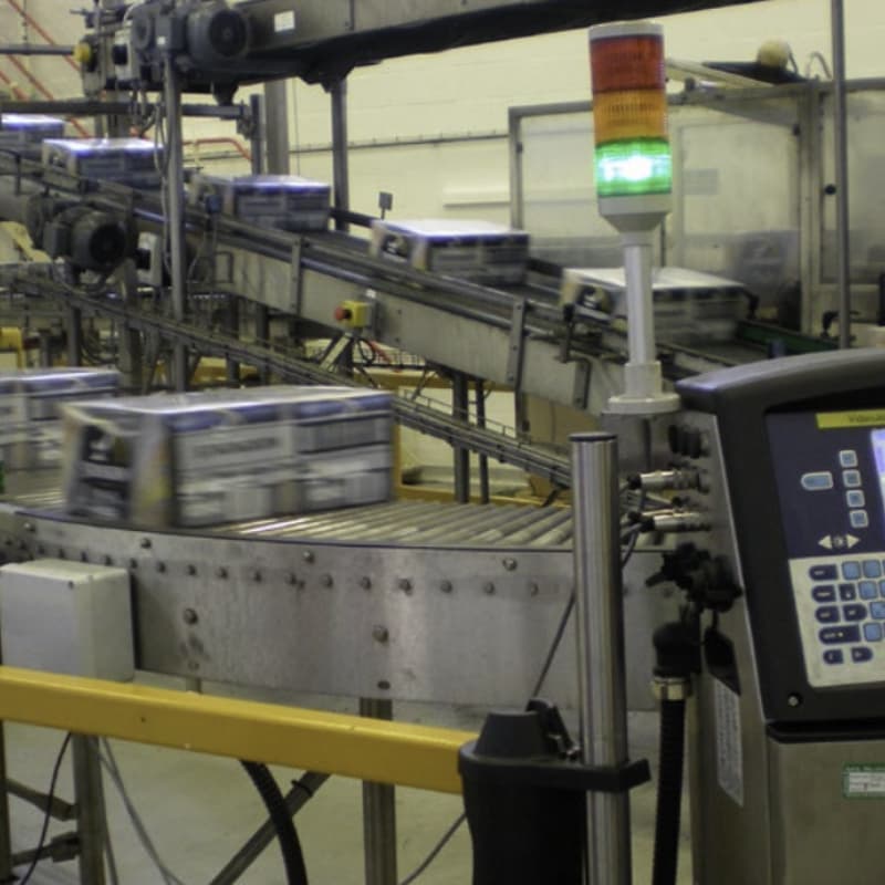 barcode scanner in warehouse